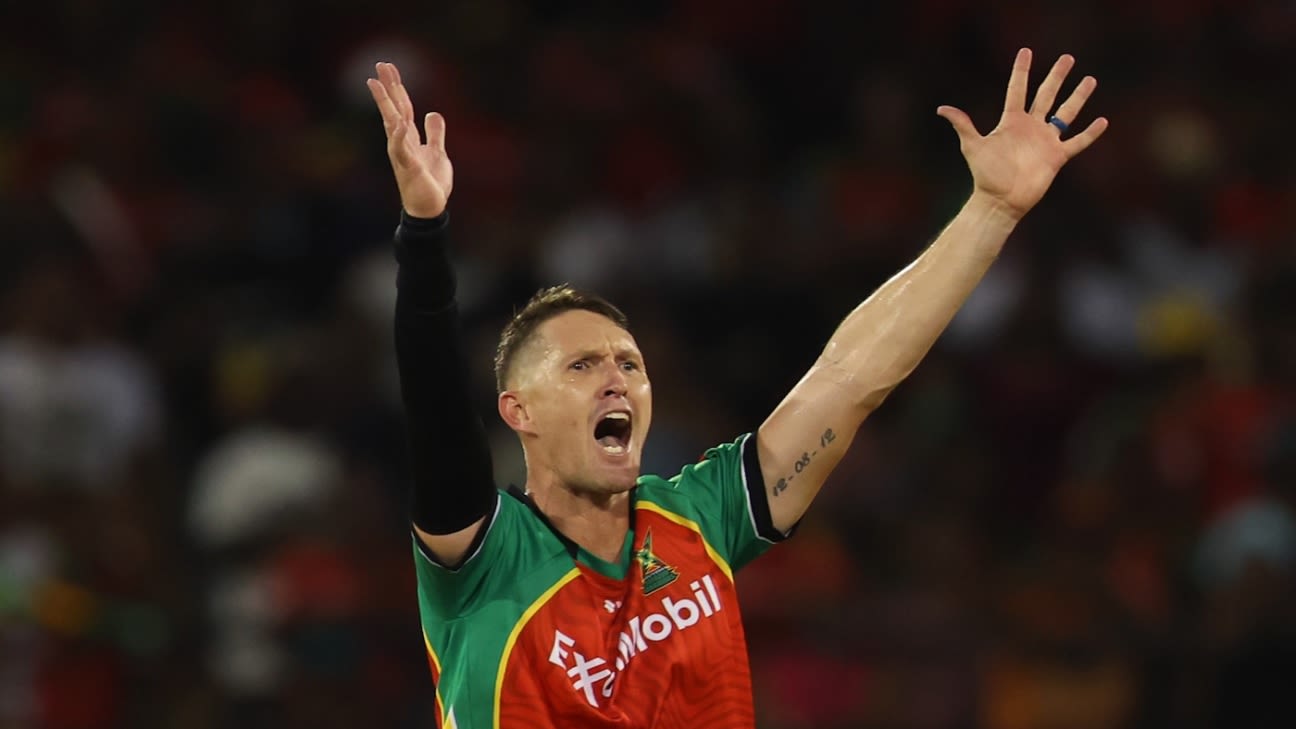 Pretorius and Gurbaz lead all-star Amazon Warriors to fifth win in a row