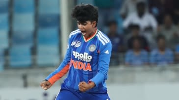 Shree Charani stays No. 1 T20I bowler, breaks all-time record for rating points