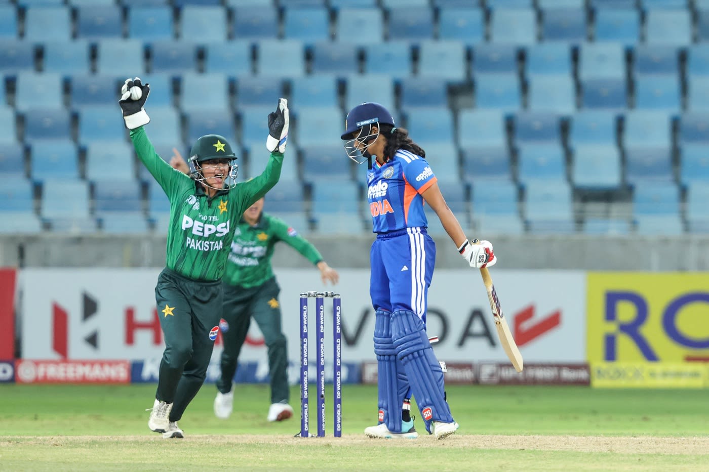 Pratika Rawal was out for 4