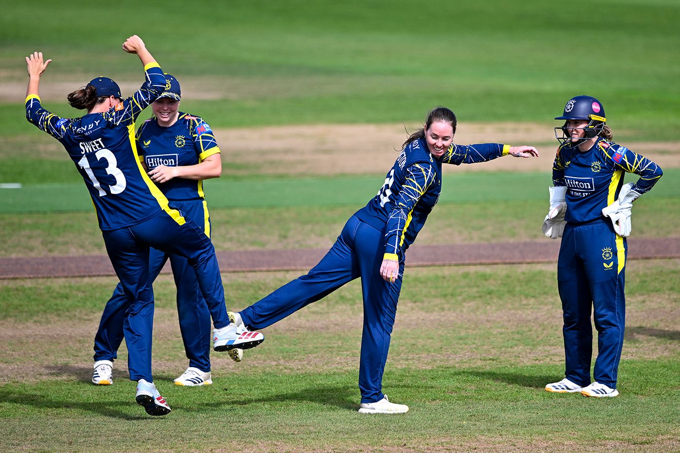 Amanda-Jade Wellington starred with a five-for