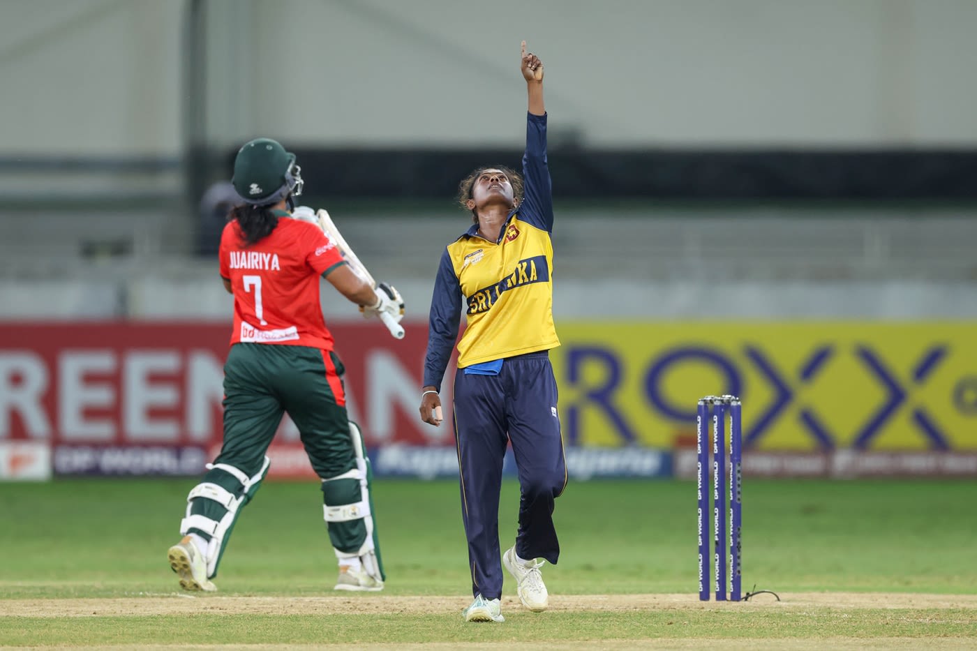 Sugandika Kumari picked up two wickets