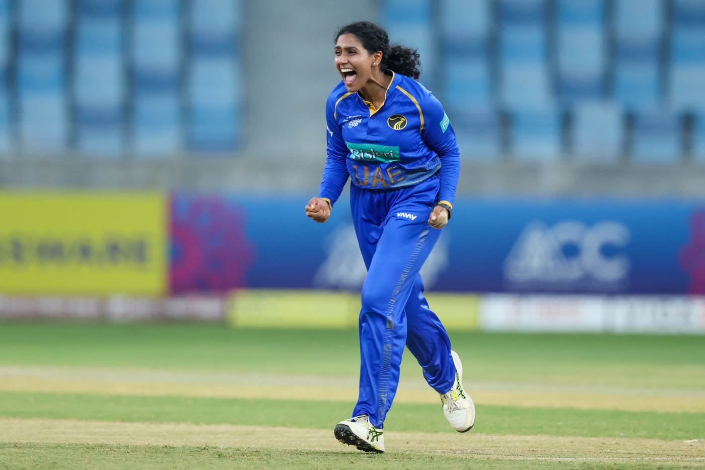 Suraksha Kotte finished with 3 for 11