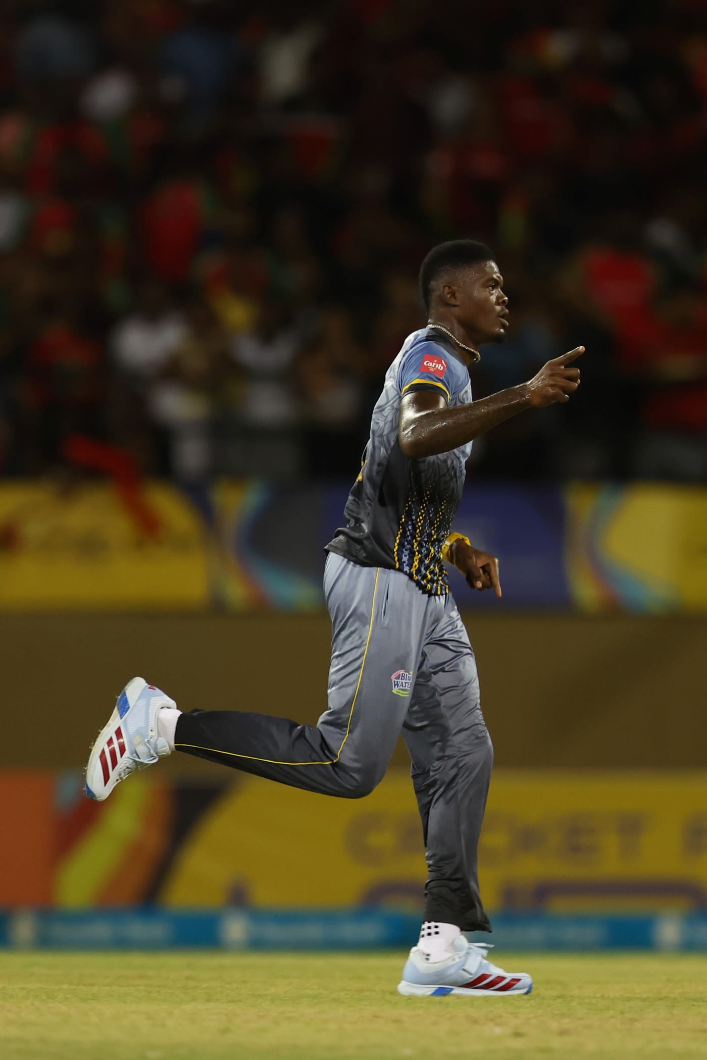 Alzarri Joseph ripped through the Amazon Warriors top order