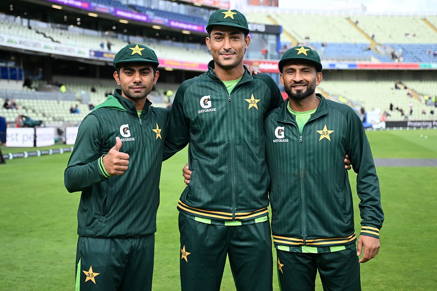Ghazi Ghori, Razaullah and Mohammad Imran Randhawa were handed debuts