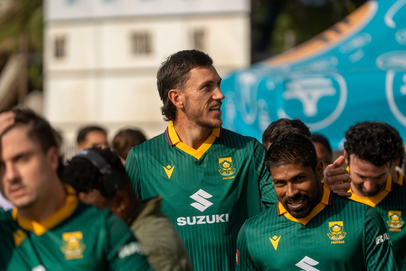 Duan Jansen made his ODI debut