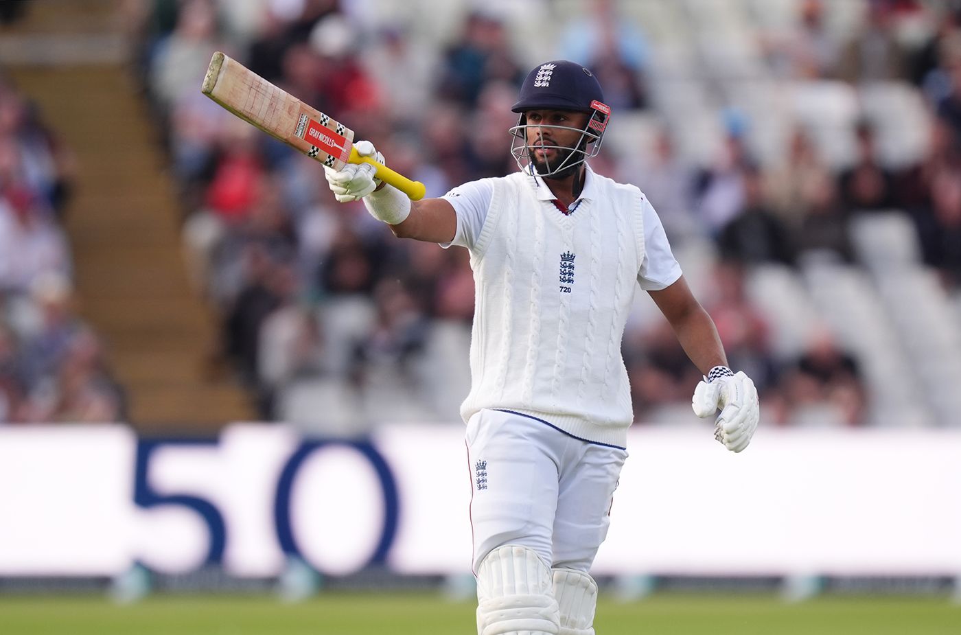 Emilio Gay notched a third fifty of the summer