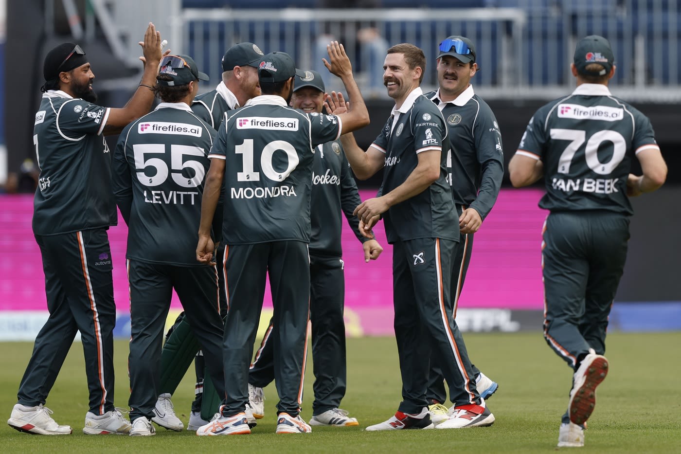 Anrich Nortje took two early wickets