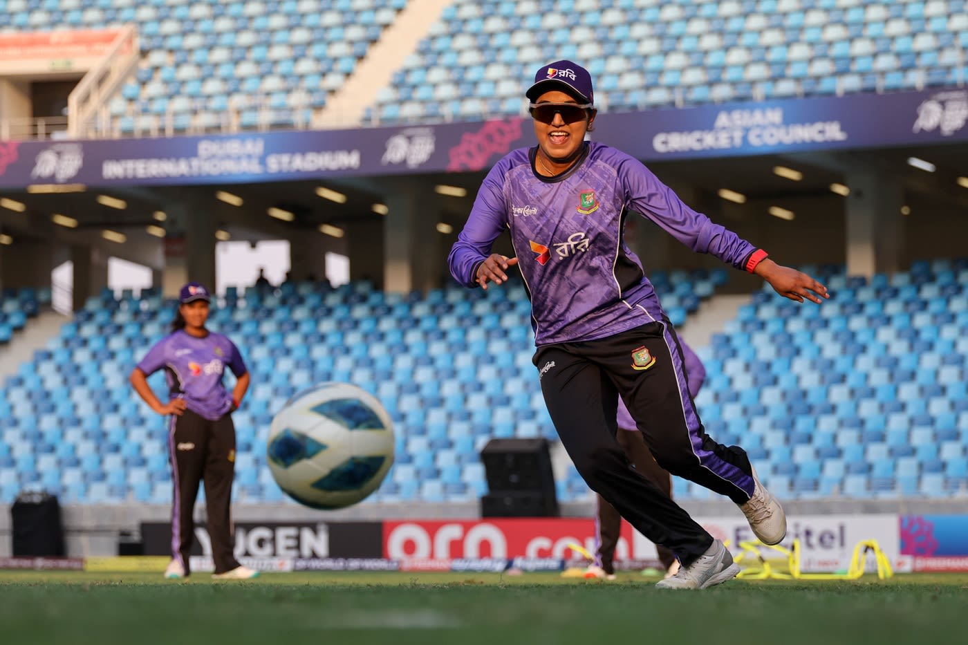 Nigar Sultana warms up