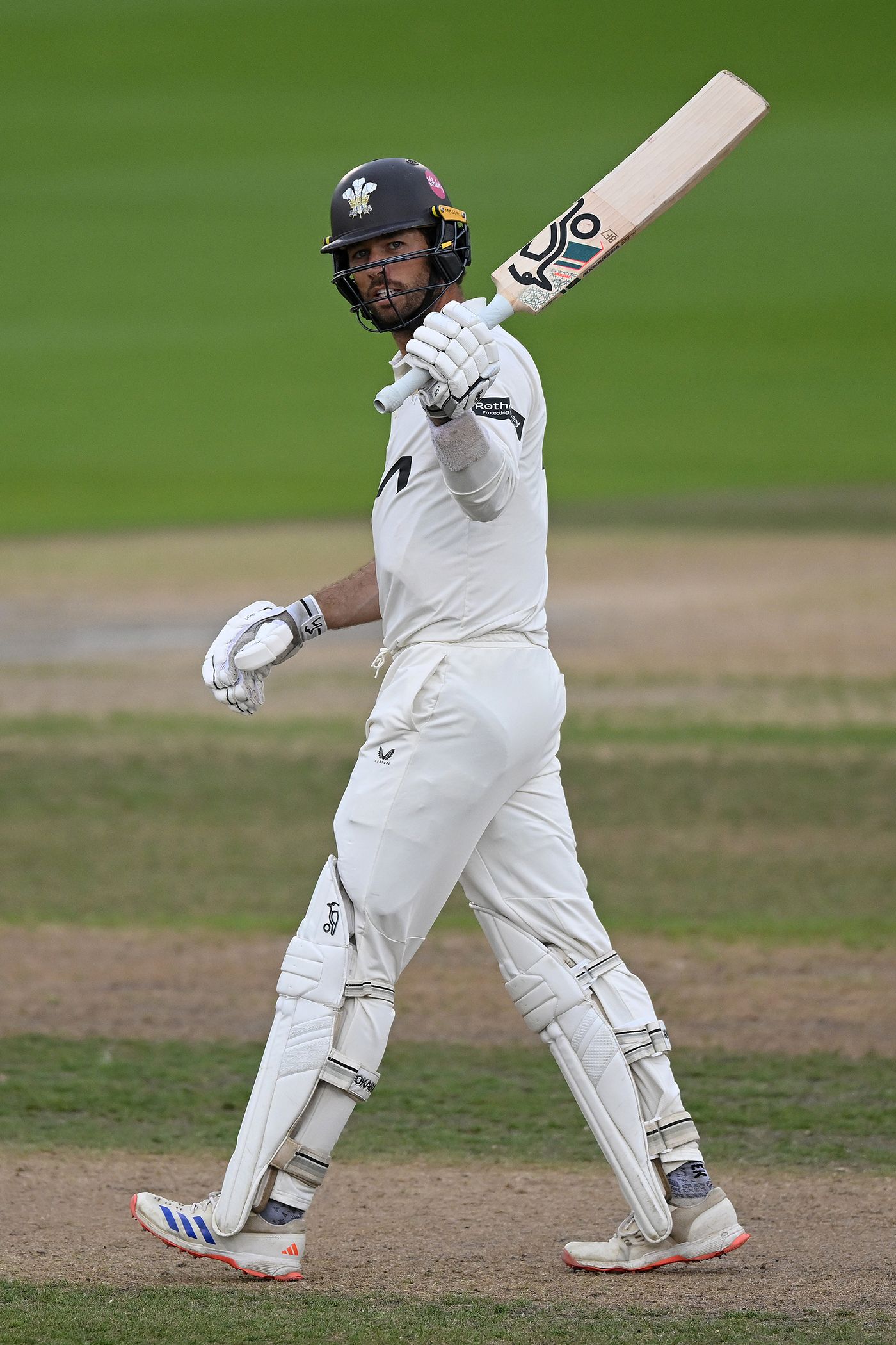 Ben Foakes acknowledges his half-century