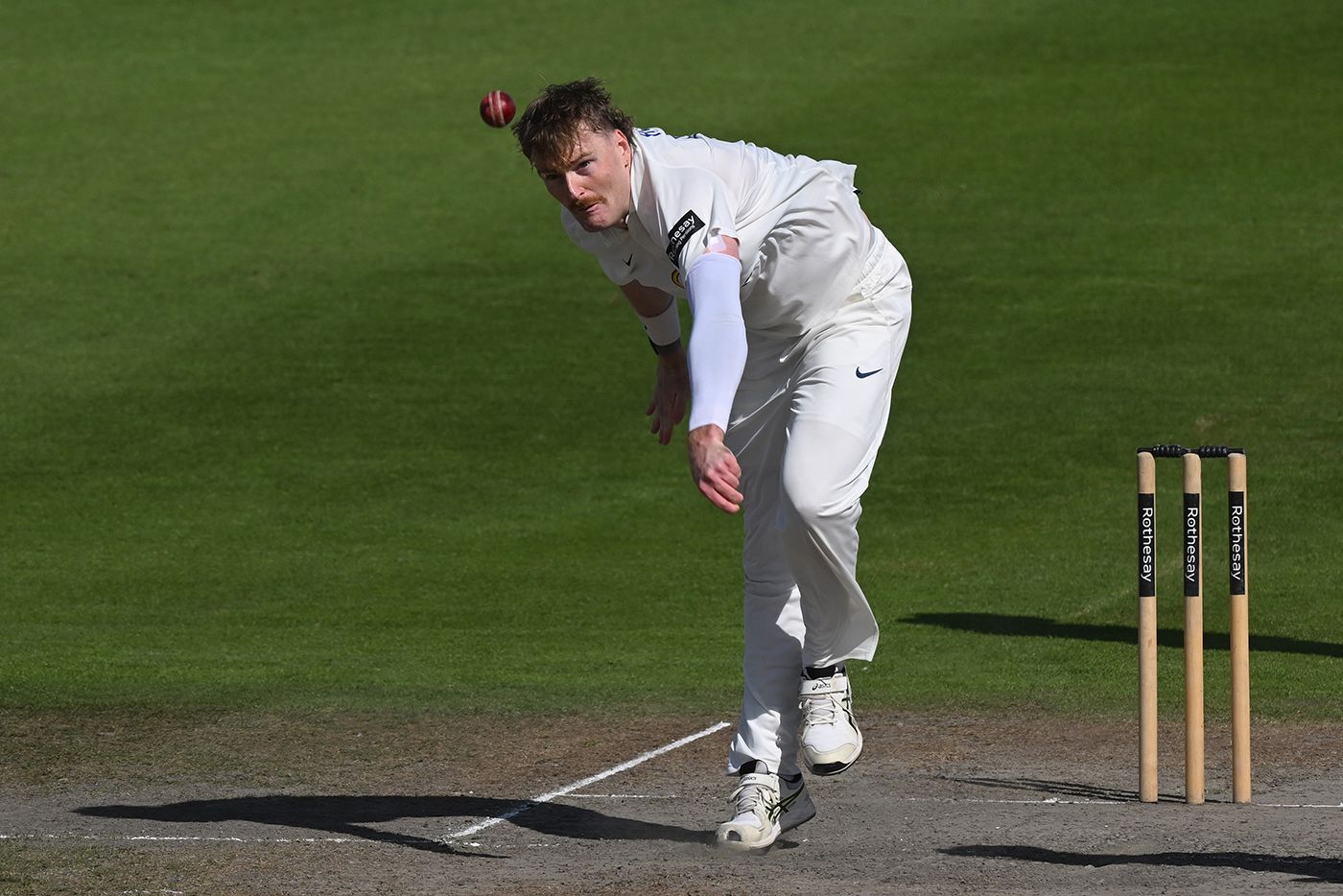 Left-armer Sean Hunt removed both openers