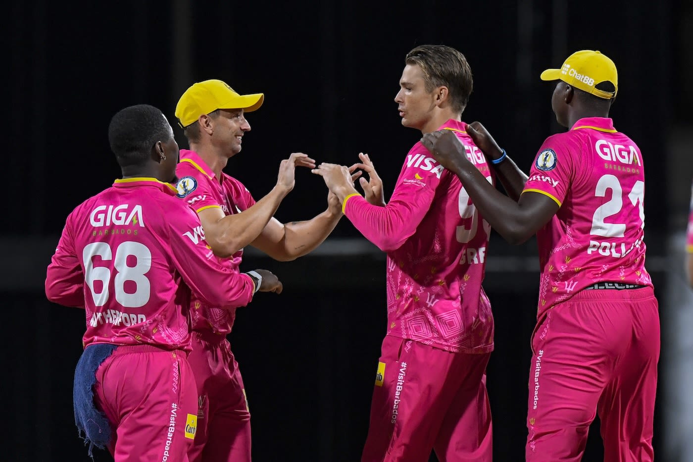 Chris Green picked up four wickets