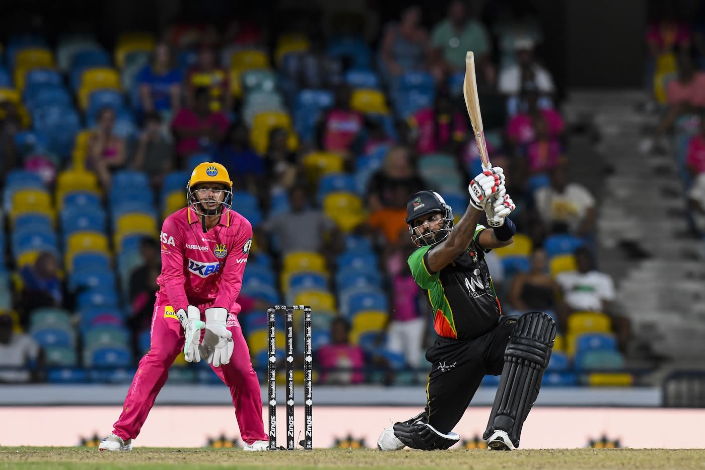 Wanindu Hasaranga slammed 45 in 25 balls
