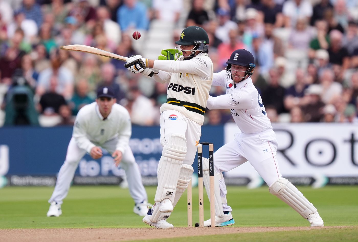 Azan Awais gets stuck into the battle