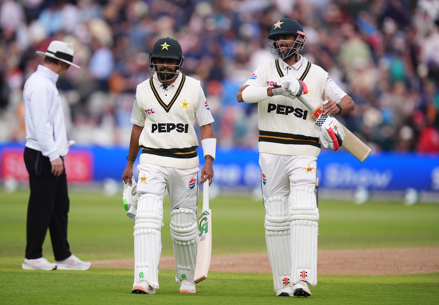 Babar Azam and Shan Masood put on another productive stand