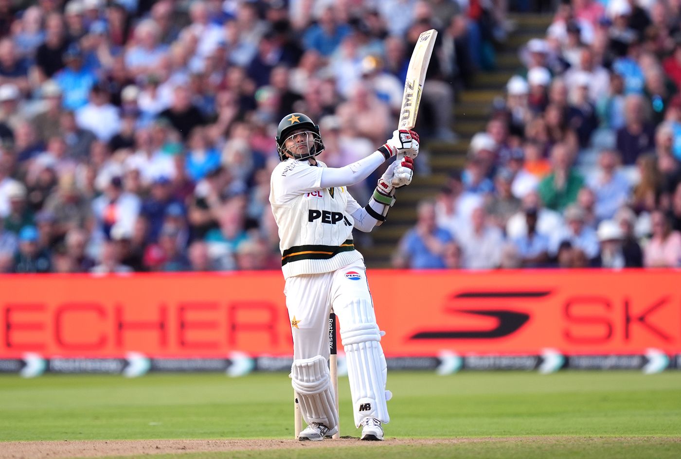 Mohammad Abbas scored useful runs lower down the order