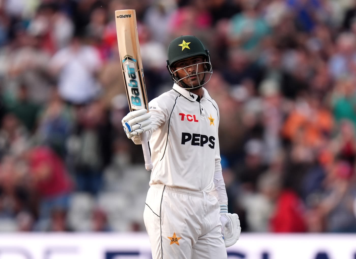 Razaullah smashed a half-century on debut