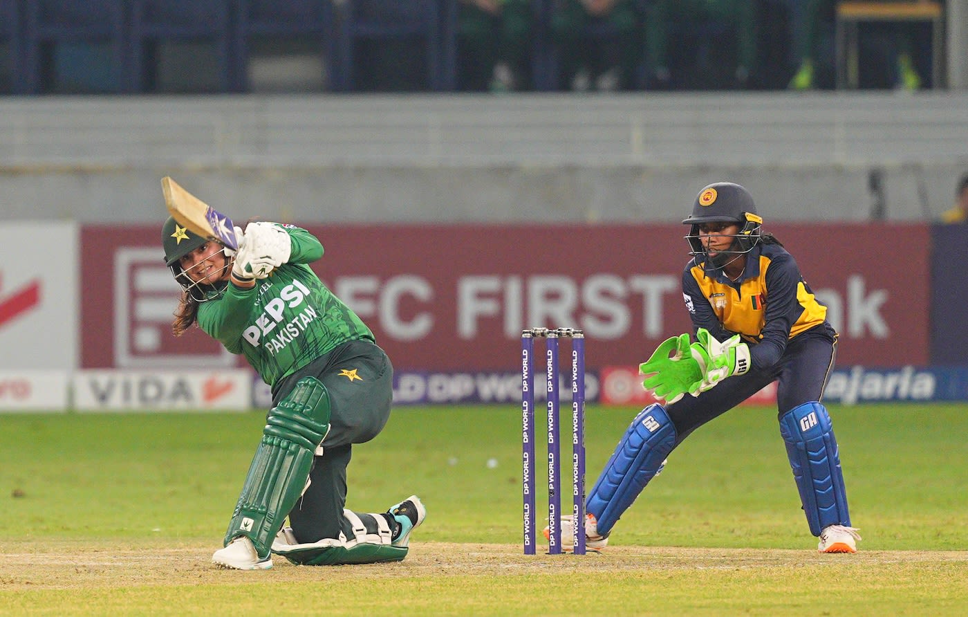 Shawaal Zulfiqar goes over the infield