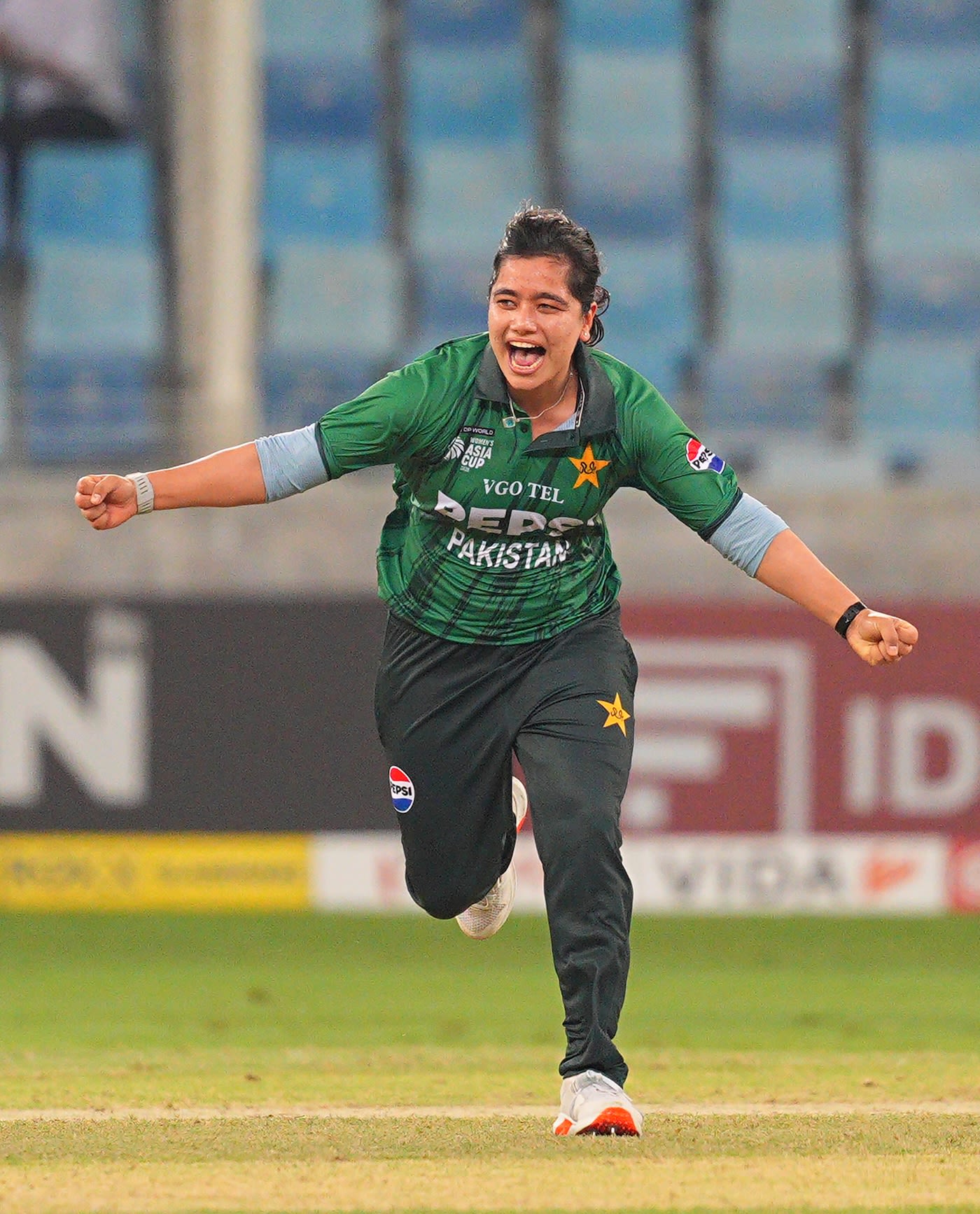Fatima Sana made big dents in the Sri Lanka top order