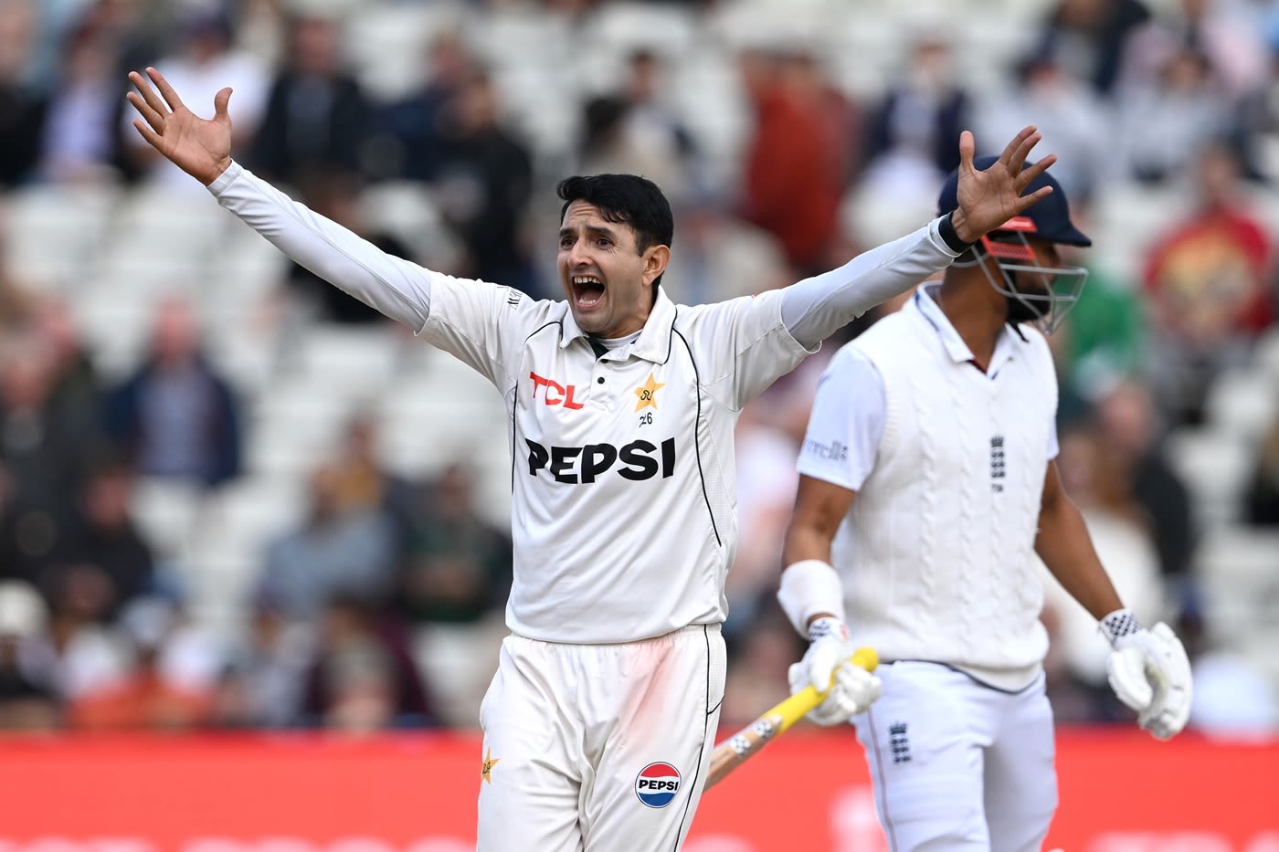 Mohammad Abbas struck twice in his opening over