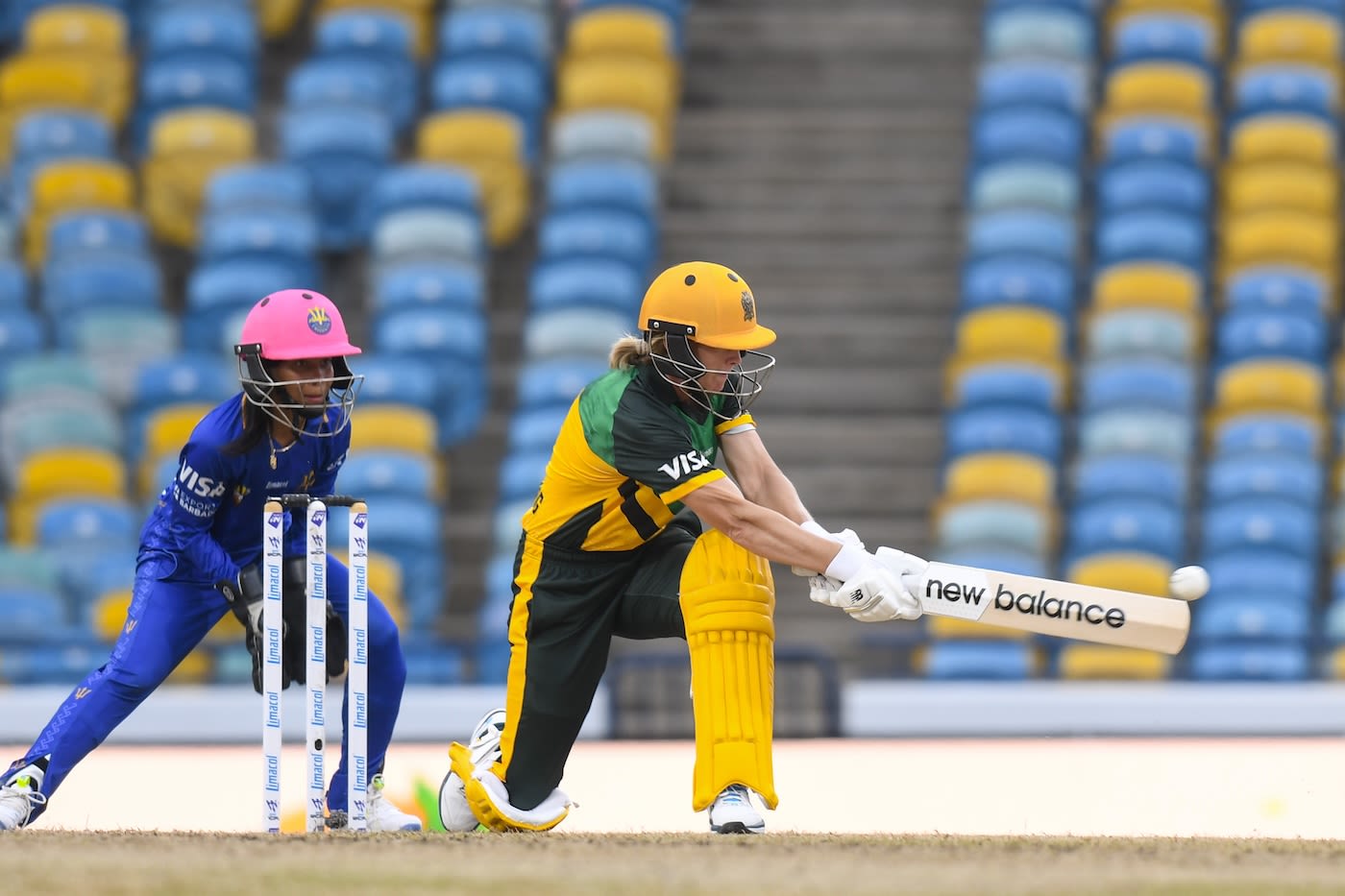 Meg Lanning sweeps her way to a half-century