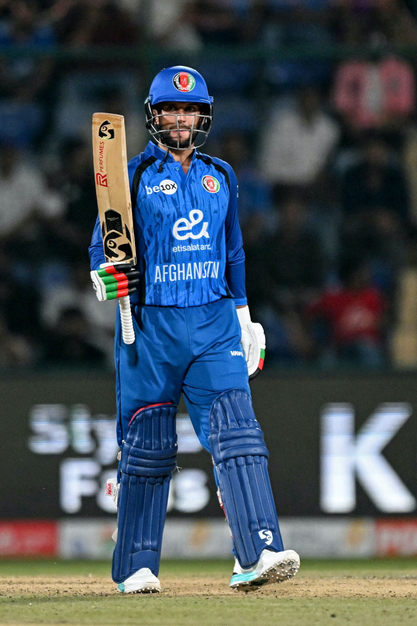 Azmatullah Omarzai's 64* was easily the highest individual score of the innings