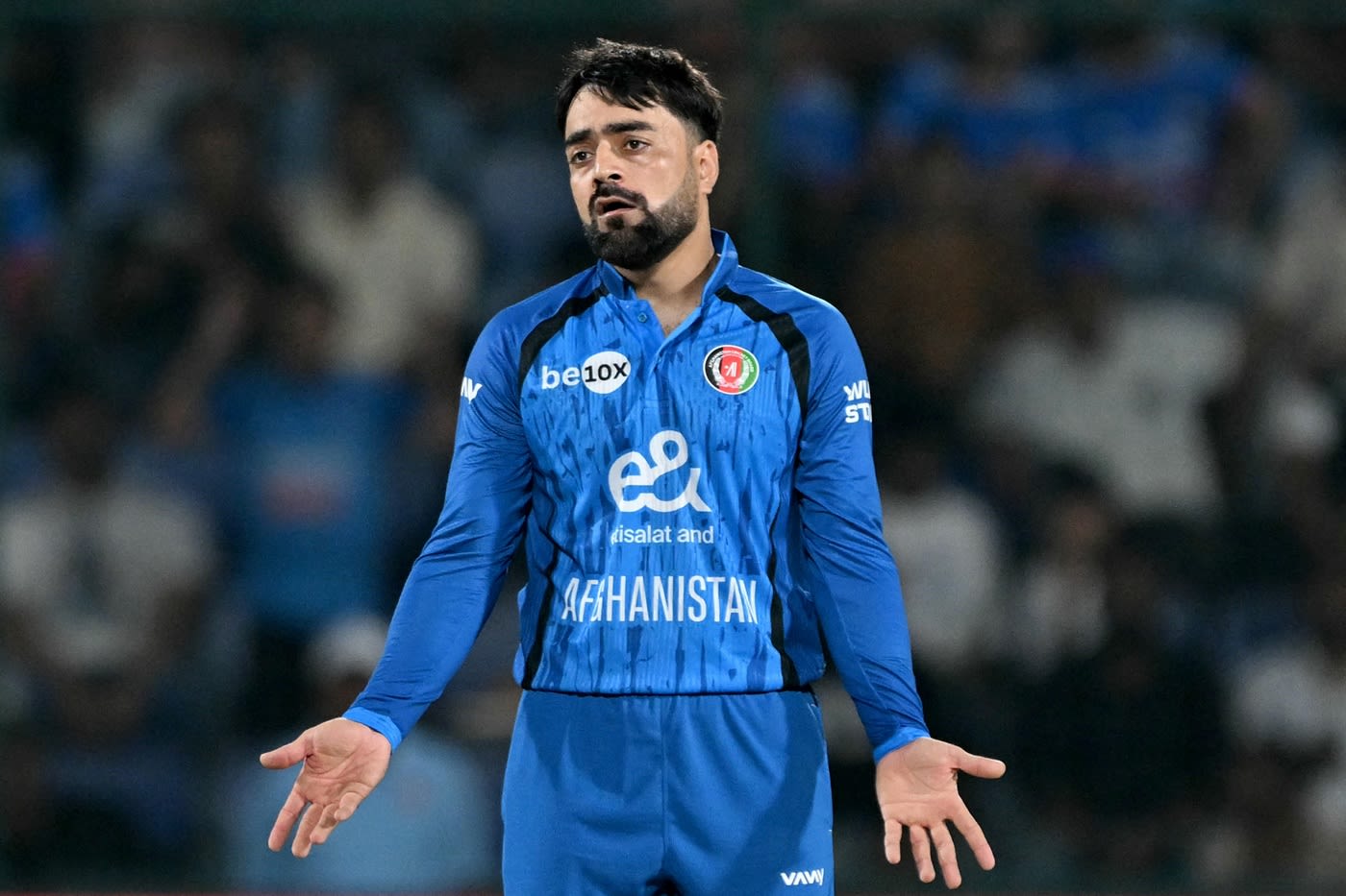 Rashid Khan had an ordinary first spell