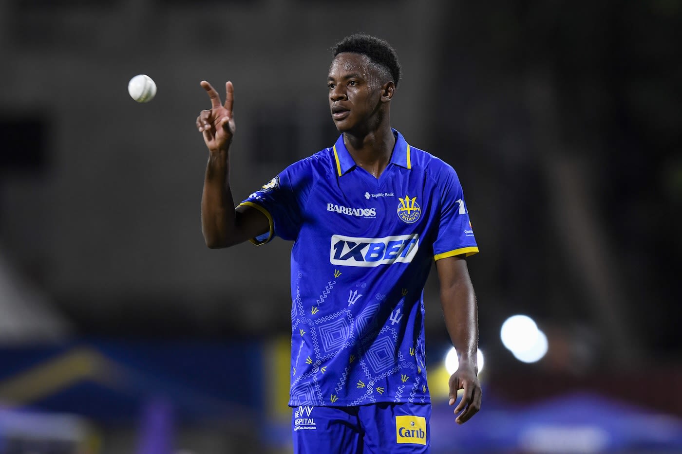 Johann Layne picked up three wickets