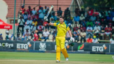Renshaw's maiden ODI ton and Ellis' five secure opening victory