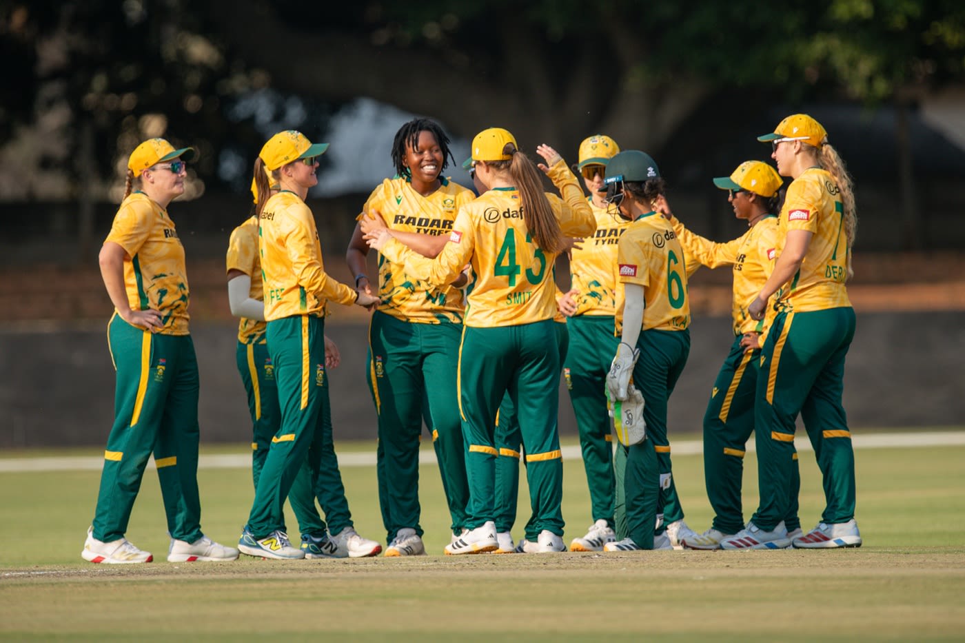 Luyanda Nzuza took a wicket on debut