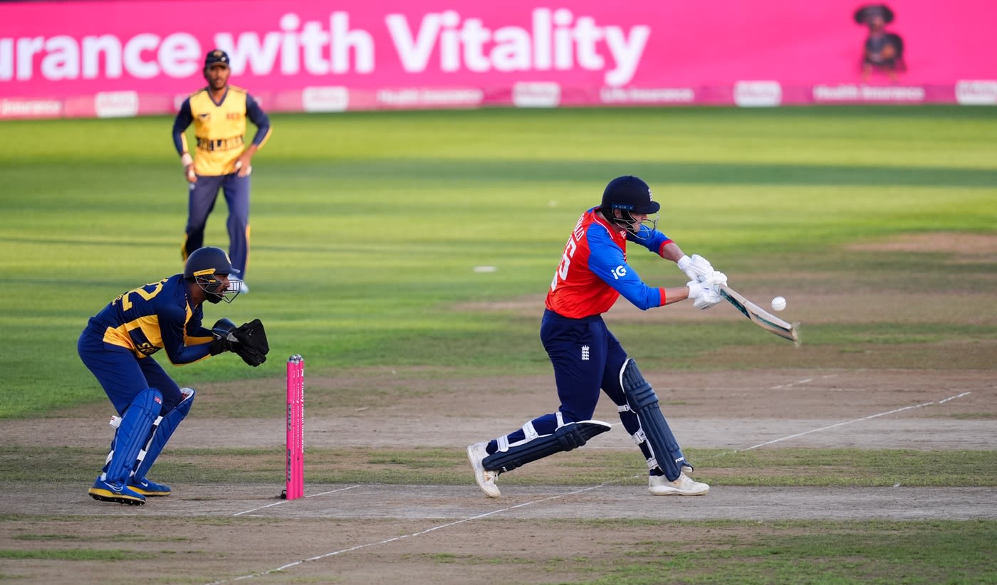 Aneurin Donald swung from the outset on debut