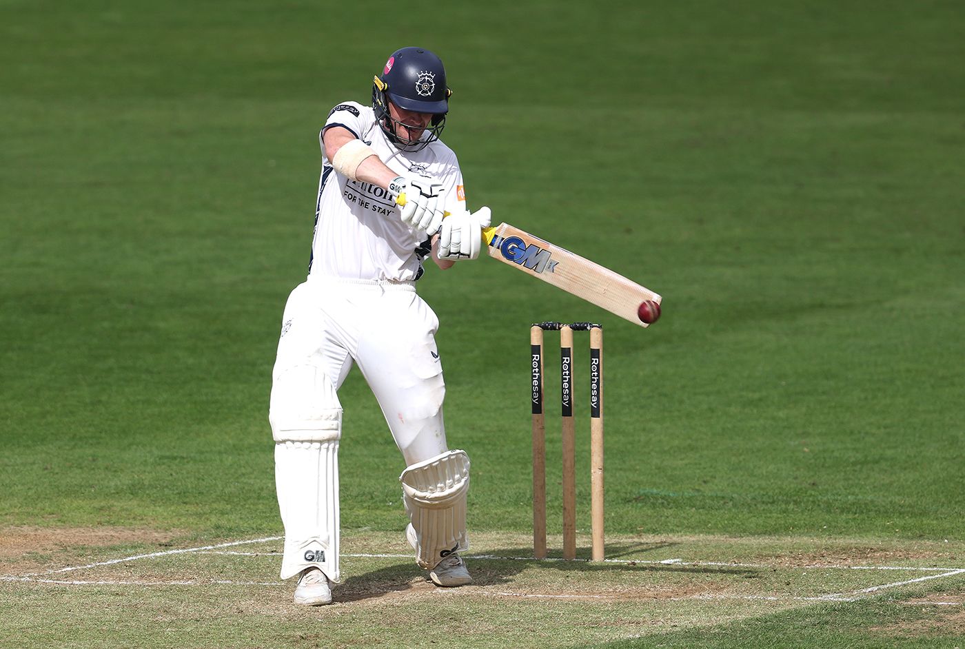 Nick Gubbins frees his arms