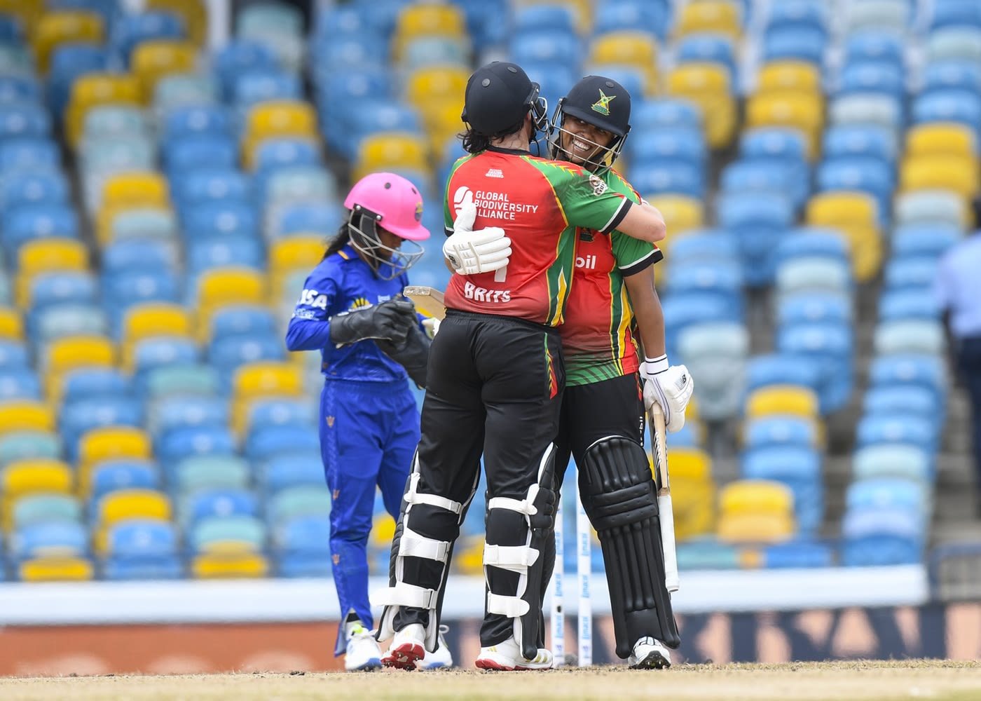 Tazmin Brits and Chloe Tryon put Guyana Amazon Warriors in the final