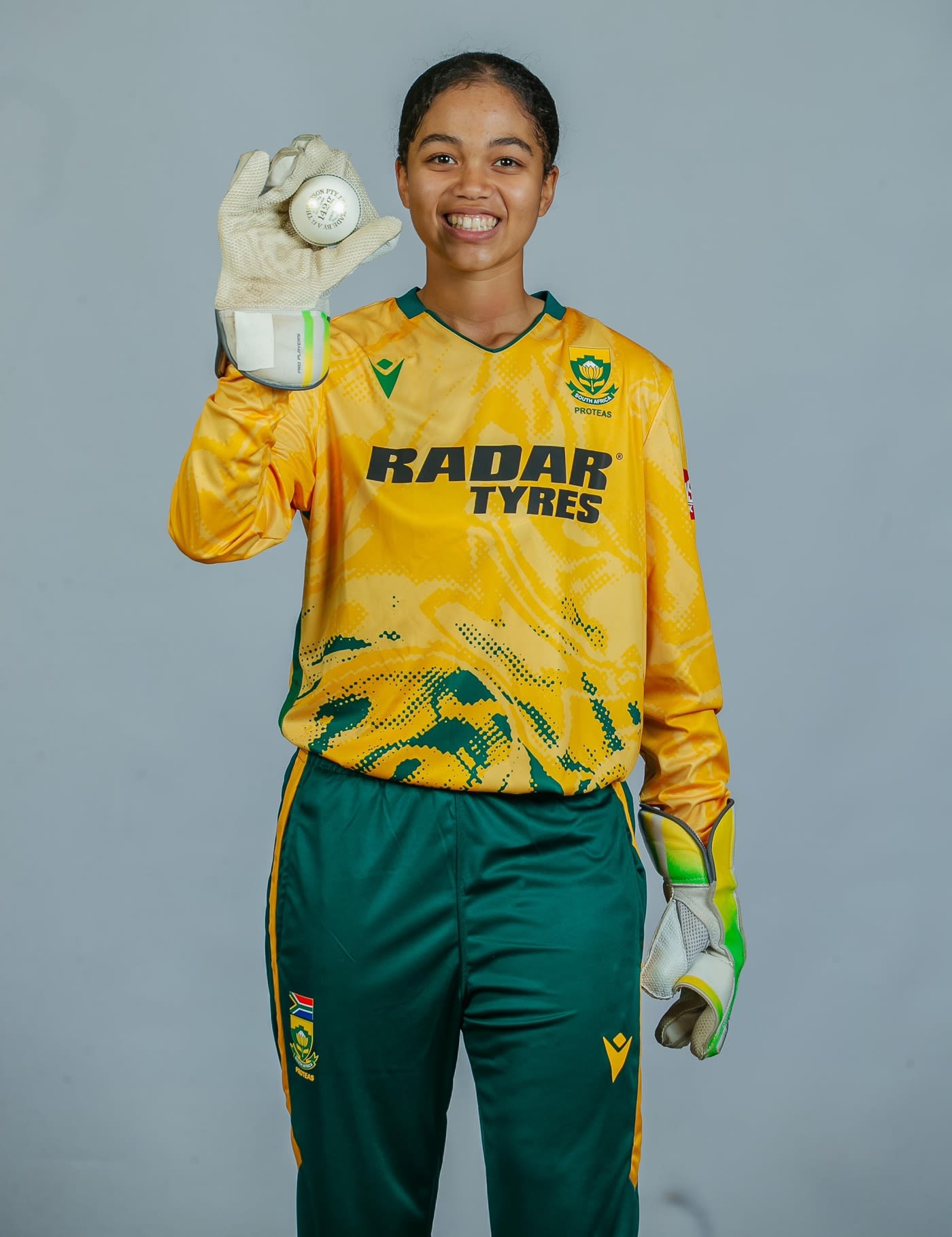 Jae-Leigh Filander made her T20I debut in place of the injured Karabo Meso