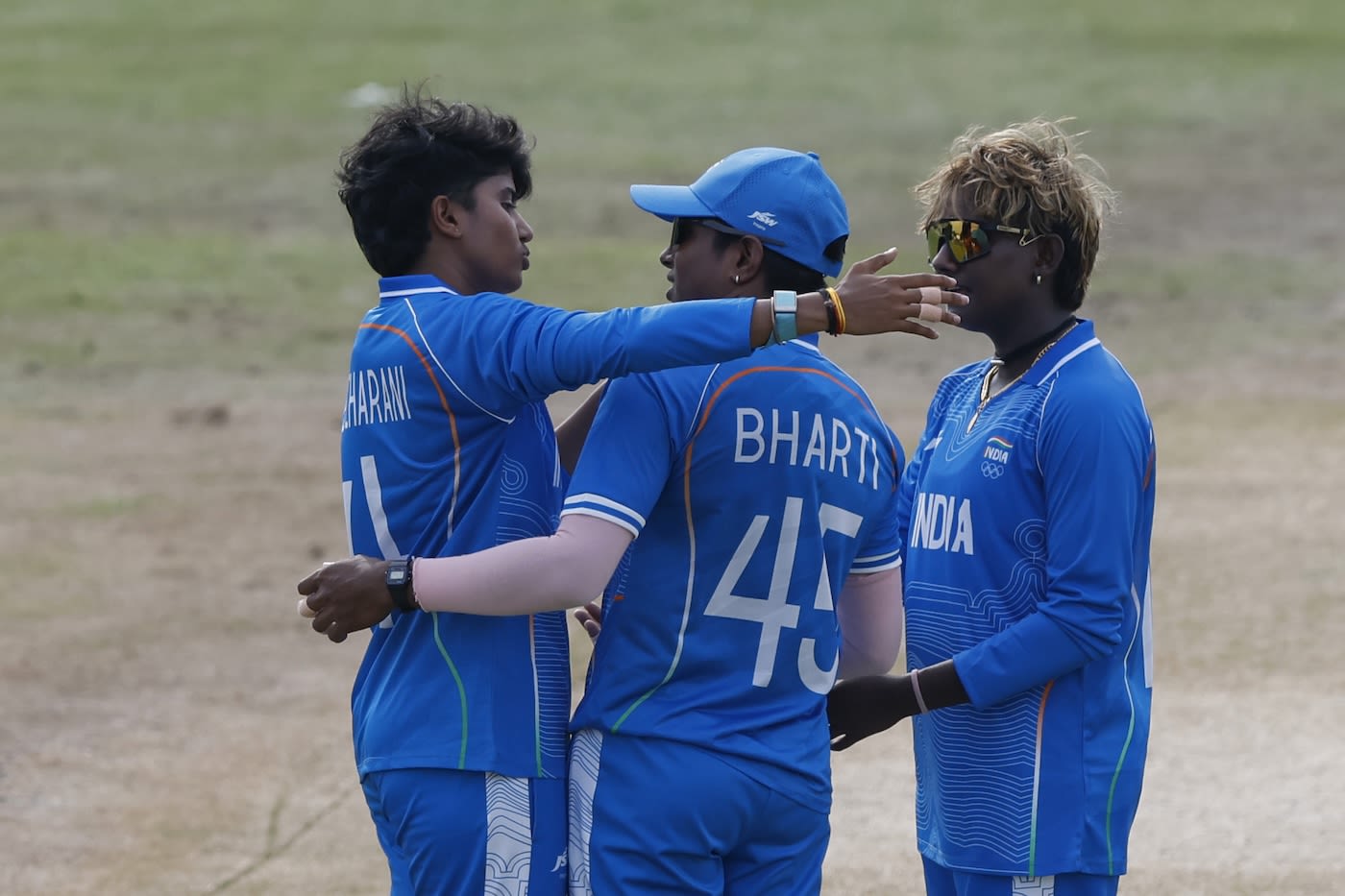 N Shree Charani picked up four wickets