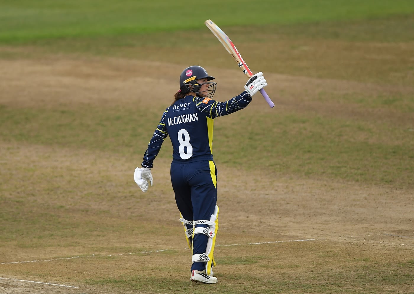 Ella McCaughan acknowledges her half-century