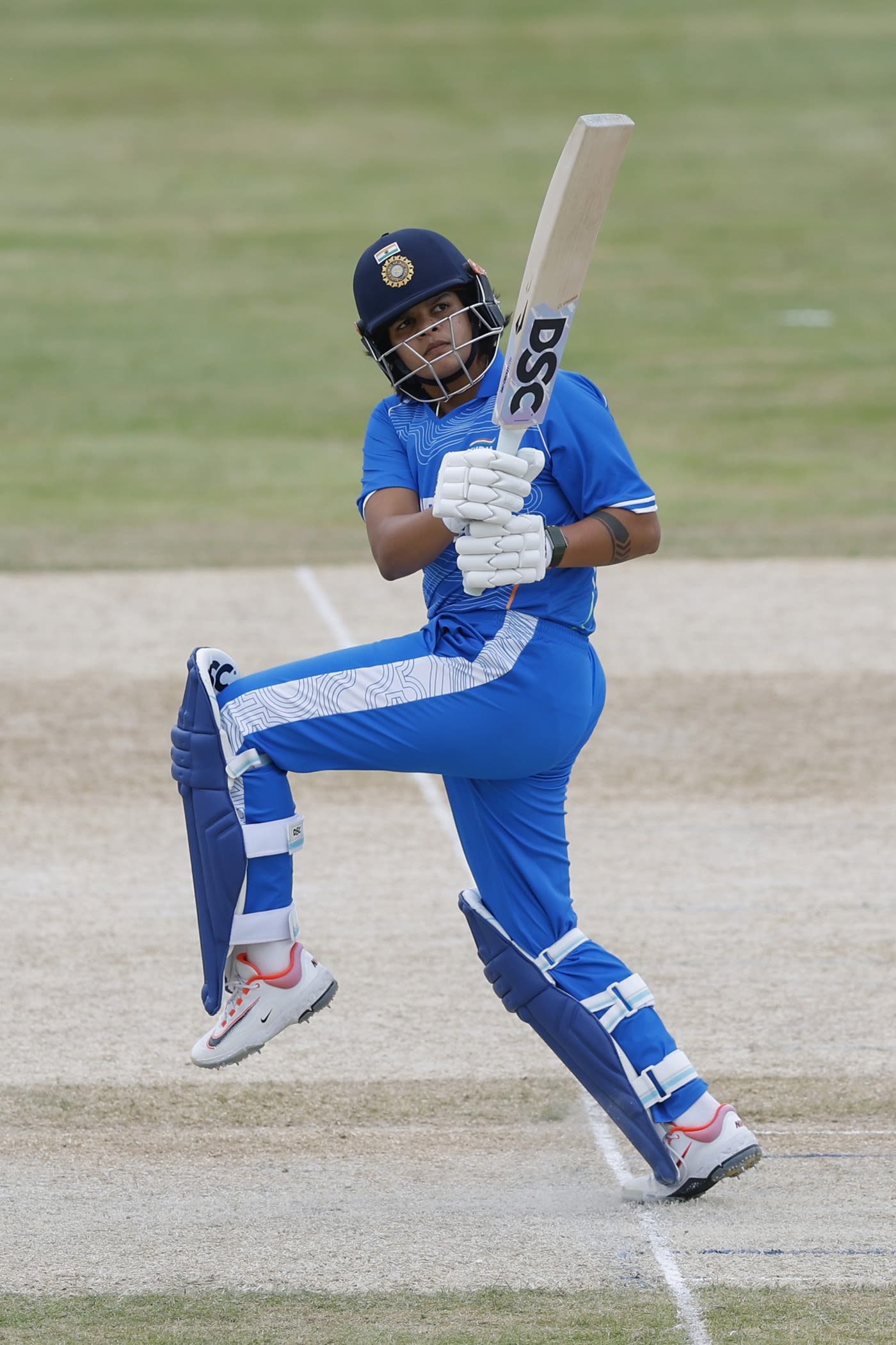 Shafali Verma hit a 24-ball half-century in the semi-final