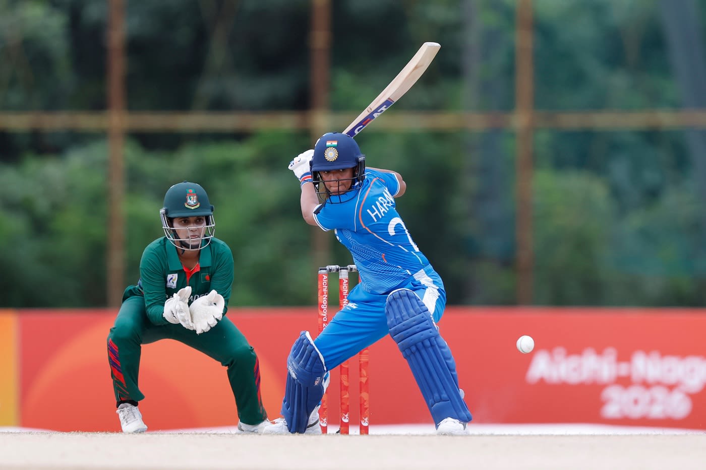 Harmanpreet Kaur looked fluent on Sunday