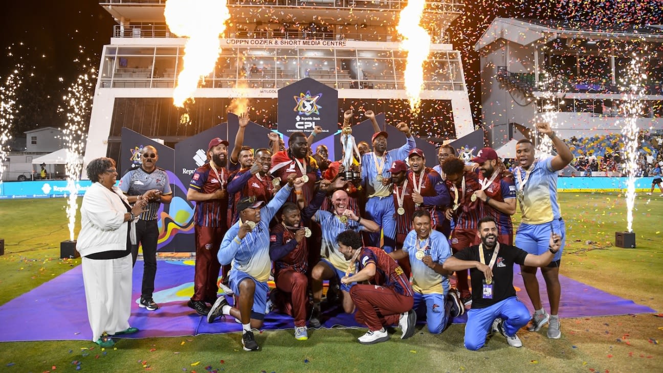 Moqim four-for sets up Antigua and Barbuda Falcons' maiden CPL title win