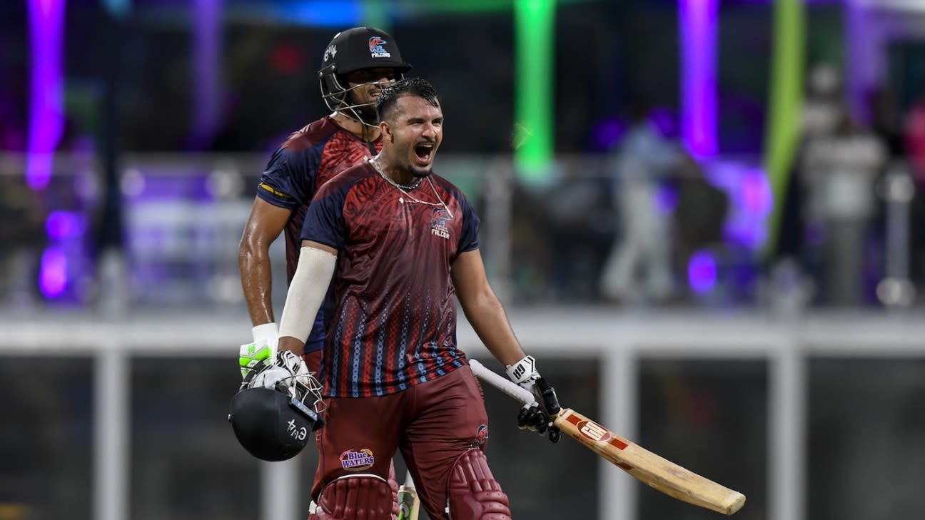 'Not many gave us a chance' - celebrations begin after Falcons pull off CPL heist