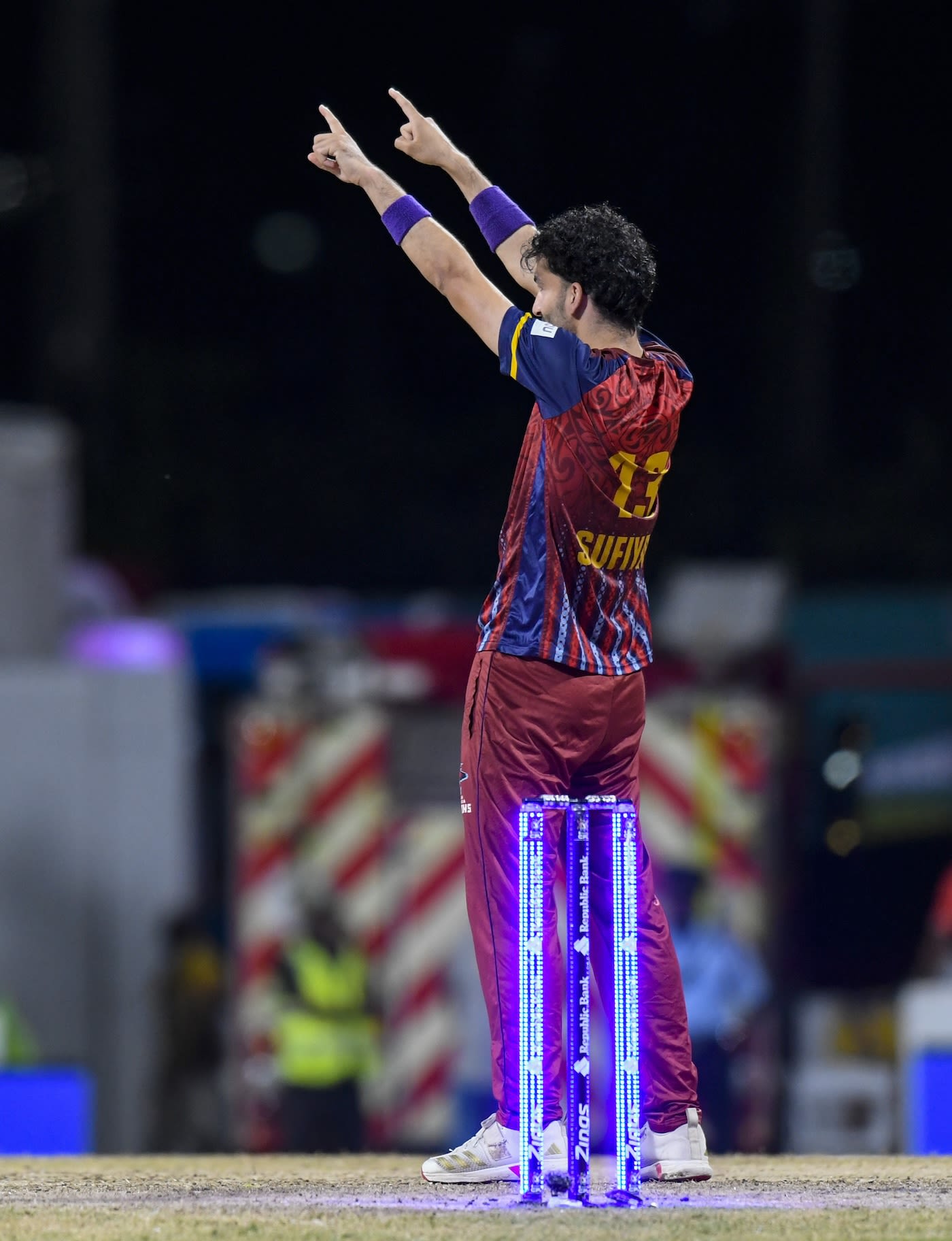 Sufyan Moqim was named the Player of the Match