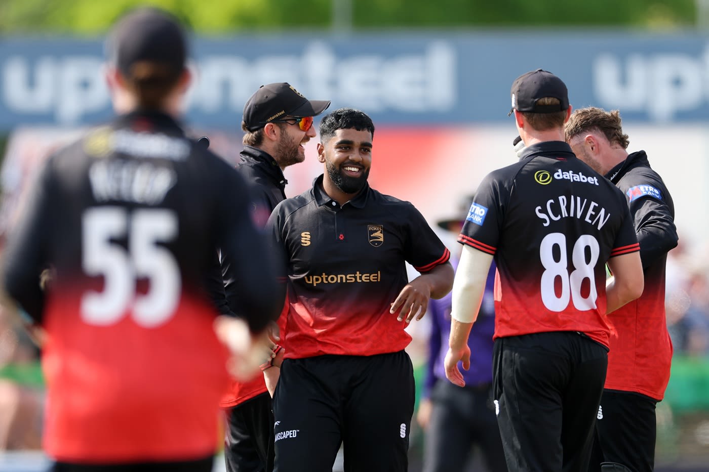 Rehan Ahmed claimed three wickets