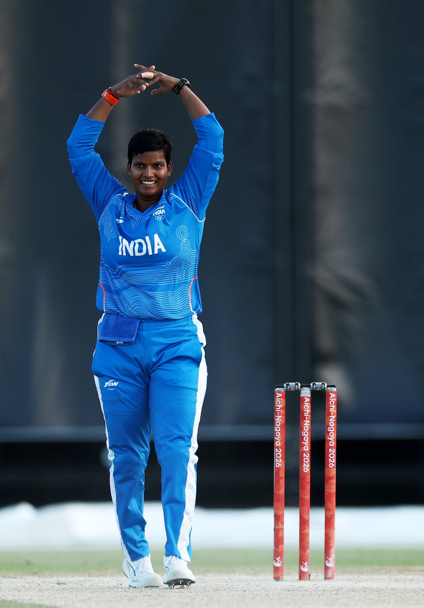 Deepti Sharma reacts