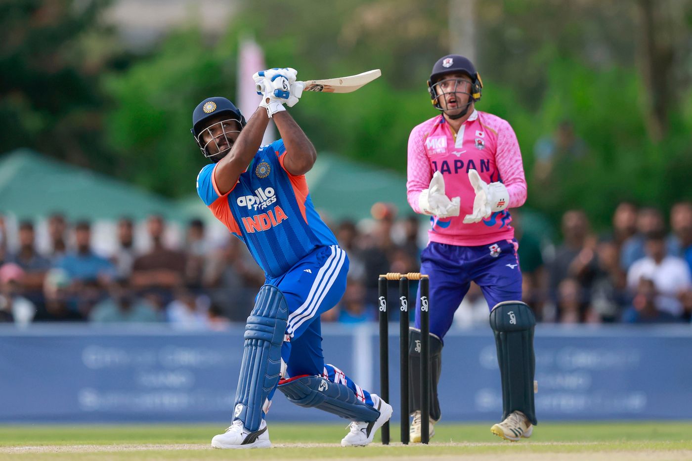 Sanju Samson fell early in the first innings
