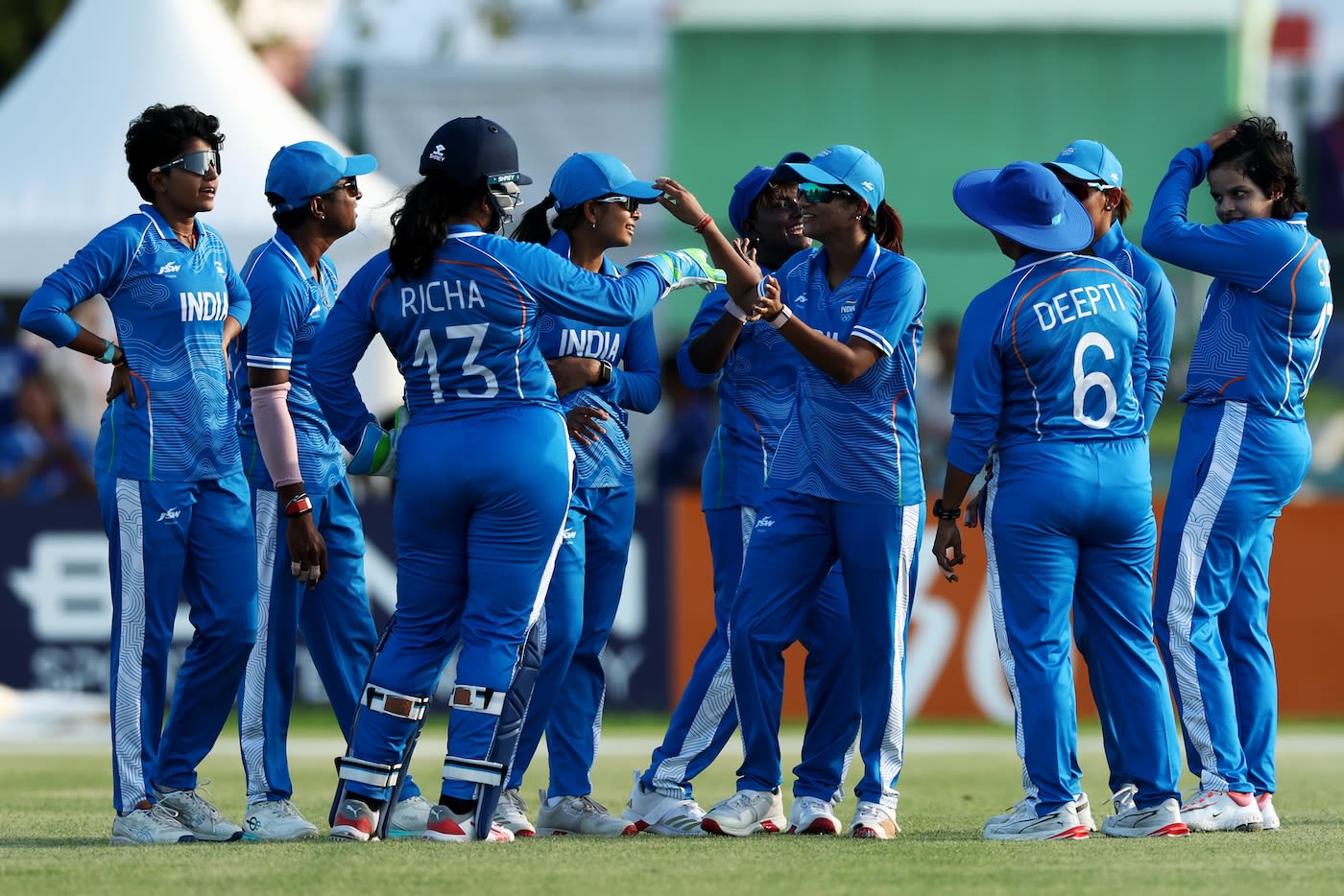 Shafali Verma picked up the first two wickets