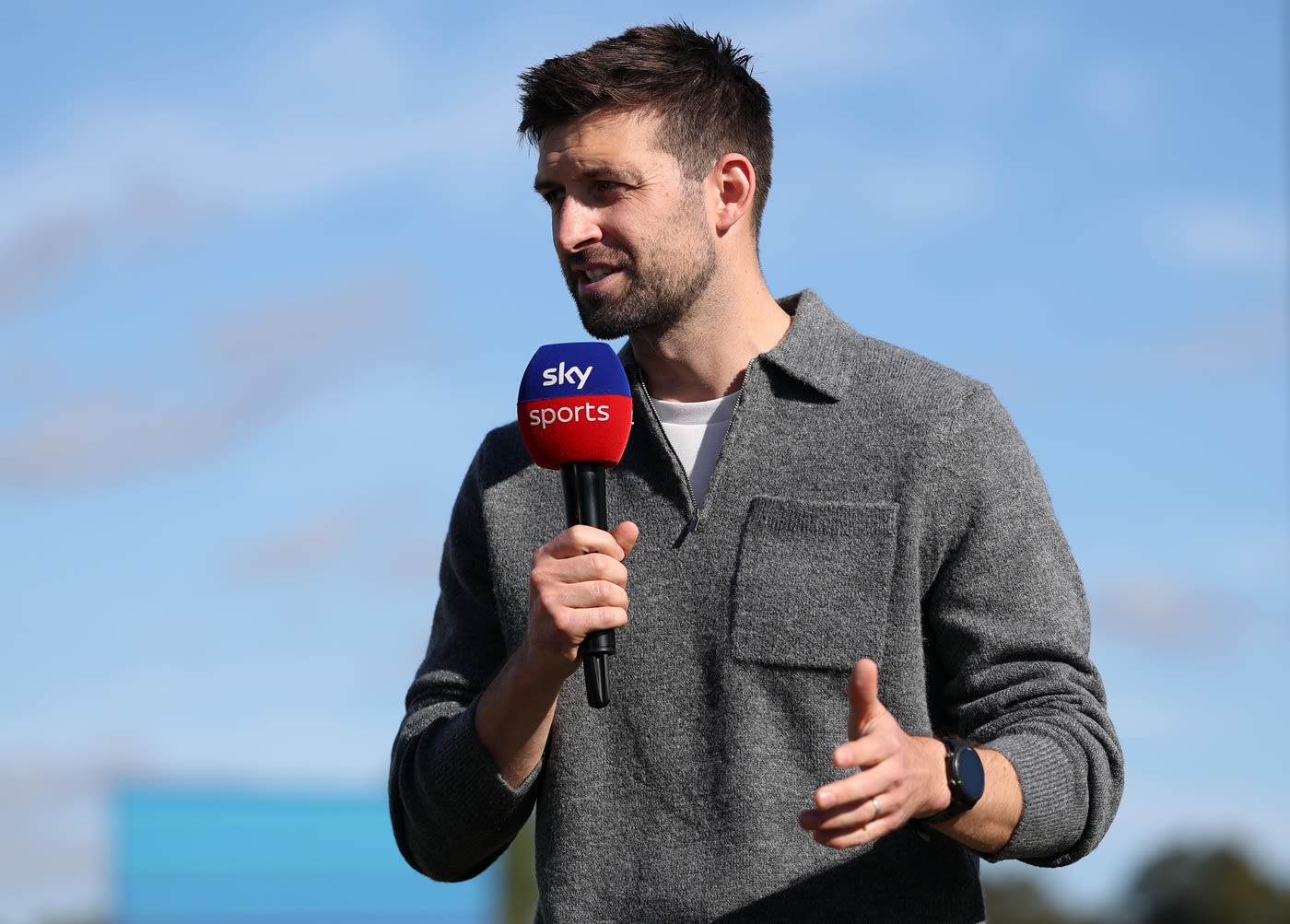 Mark Wood speaking on Sky after announcing his international retirement