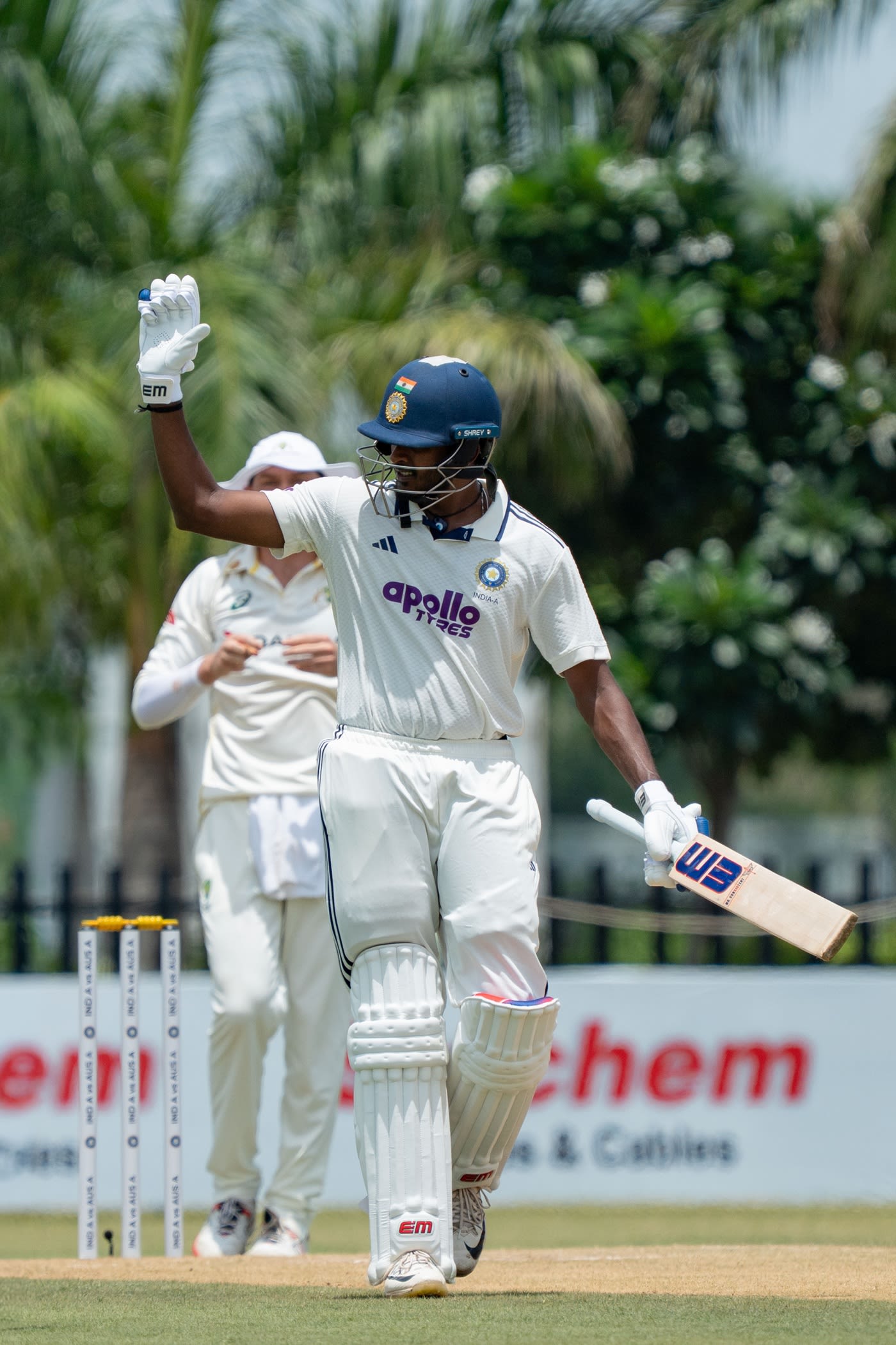 B Sai Sudharsan scored 57