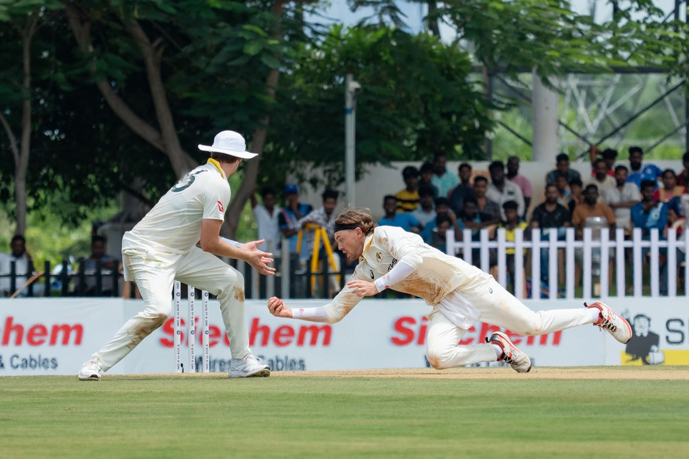 Corey Rocchiccioli grabbed three wickets on day one