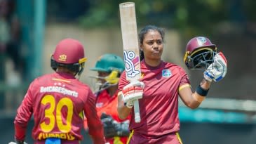 Matthews' 182 sets up 99-run win for West Indies