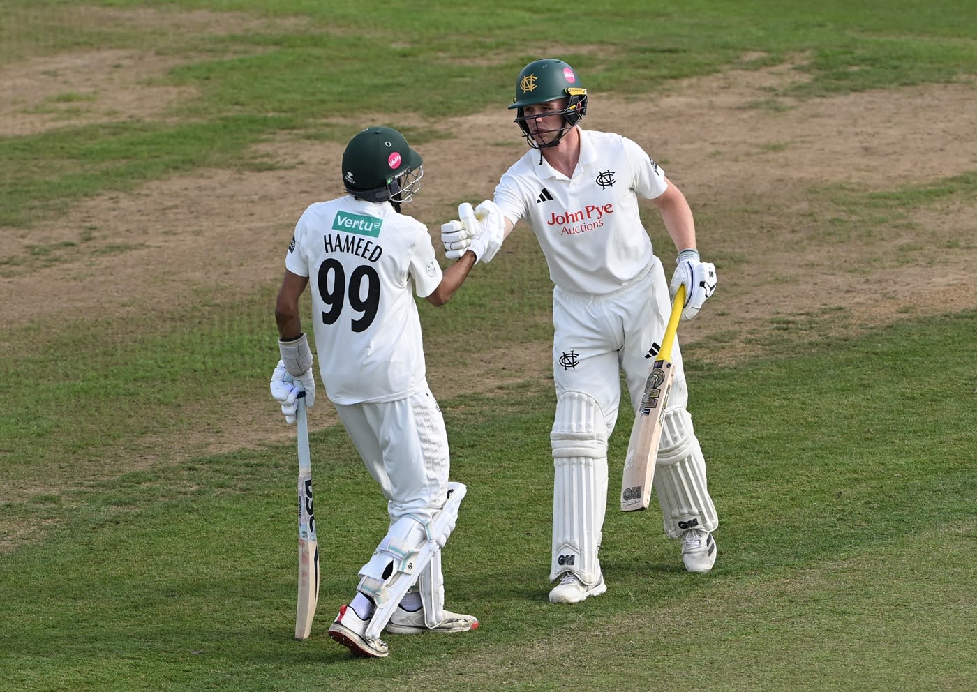 Haseeb Hameed and Jack Haynes put on a century stand