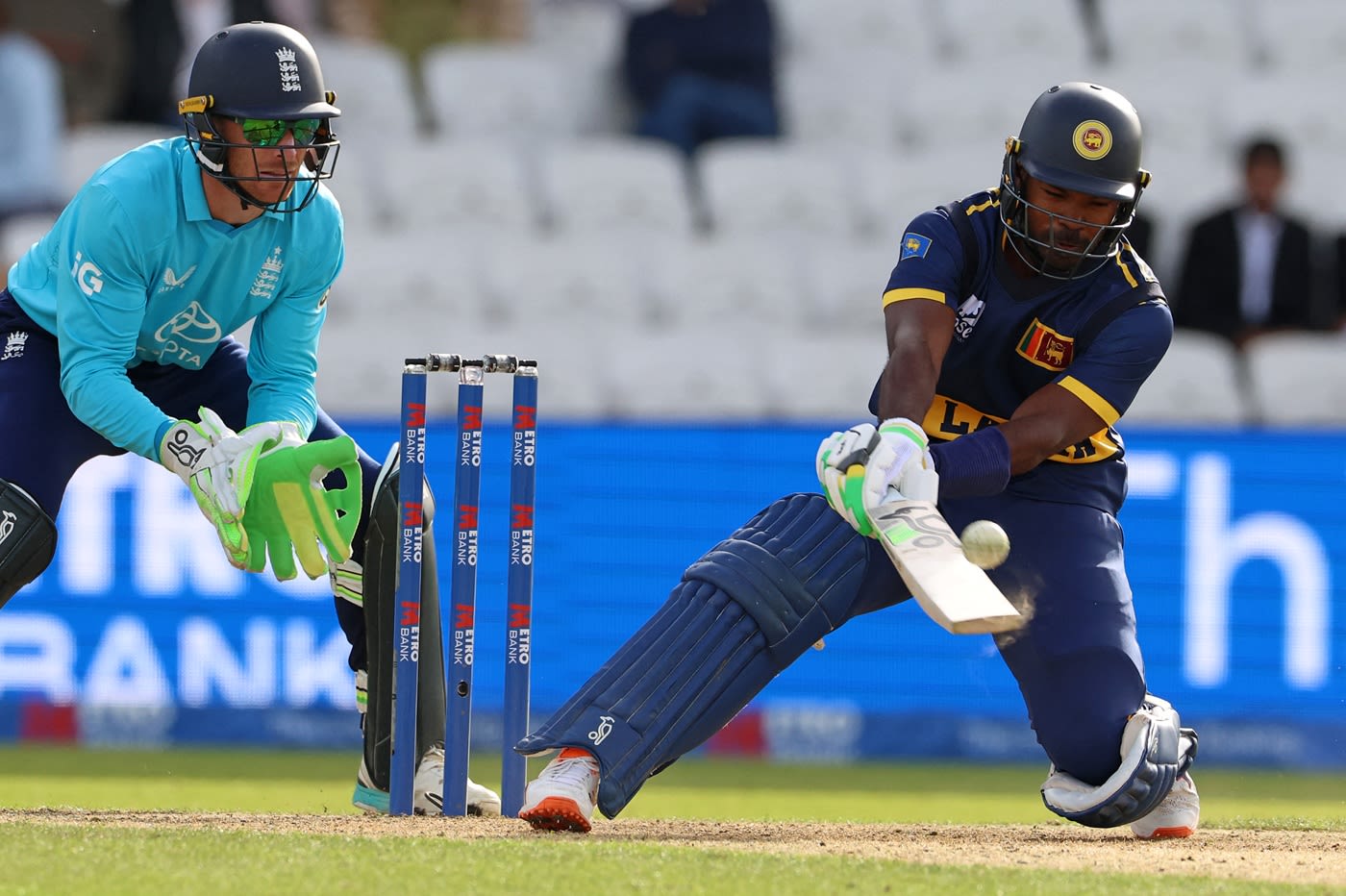 Janith Liyanage gave some impetus at the death